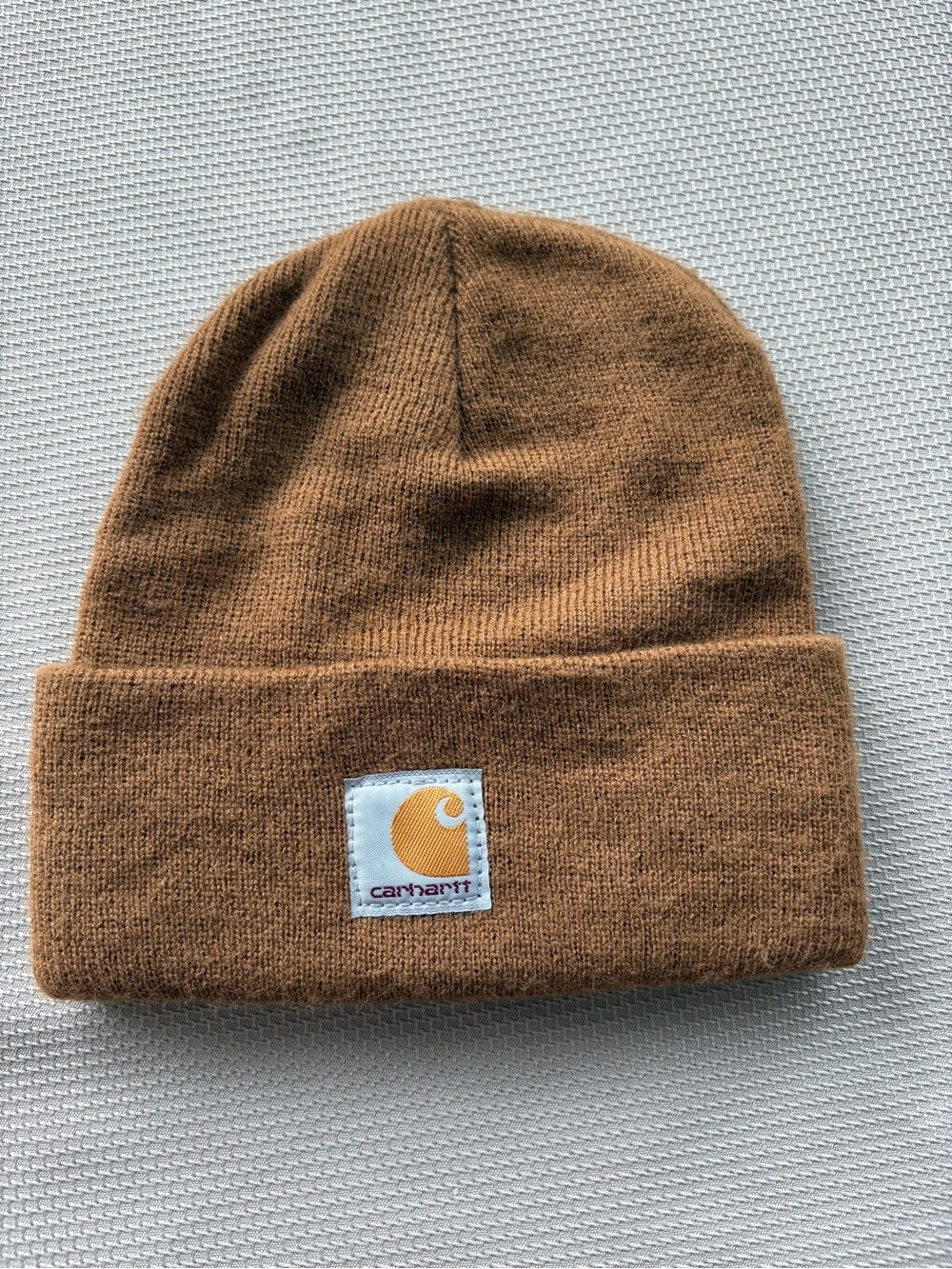 Carhartt Youth Brown Knit Beanie Hat OSFM